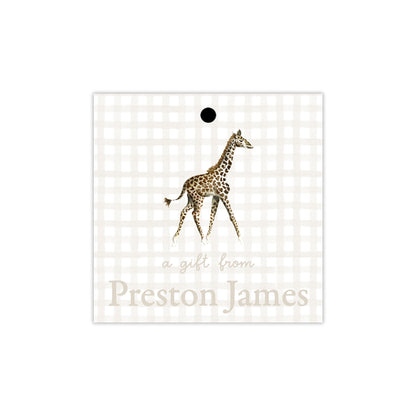 Giraffe Gift Tags