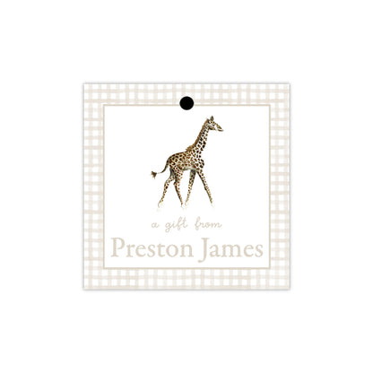Giraffe Gift Tags