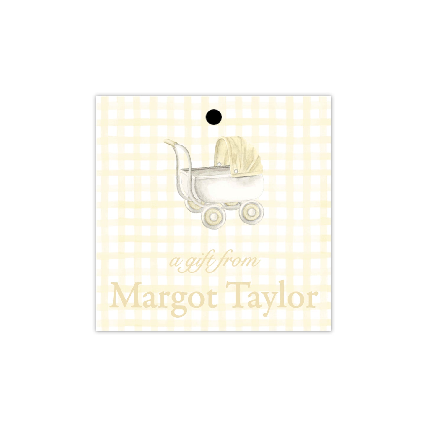 Pram Gift Tags