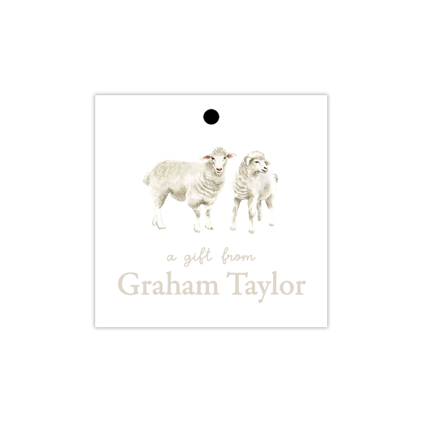 Sheep Gift Tags