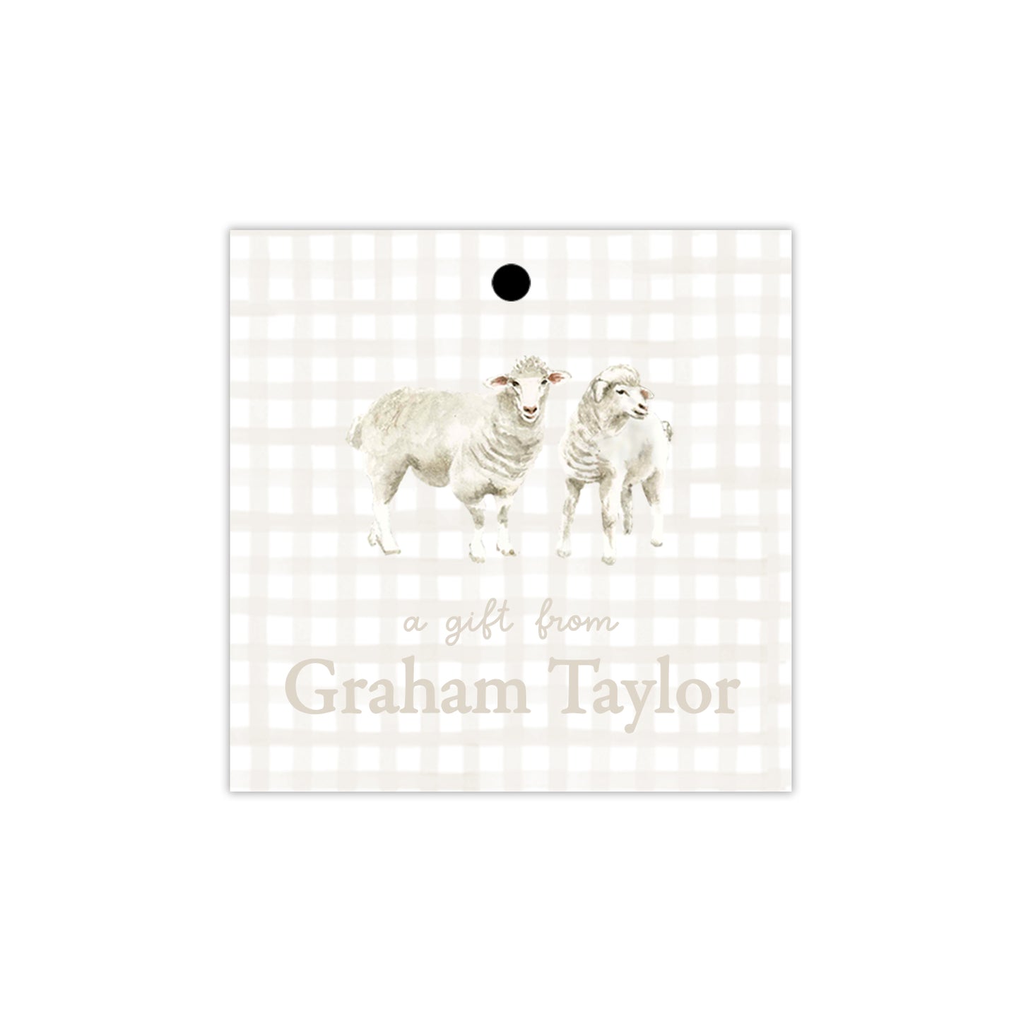 Sheep Gift Tags