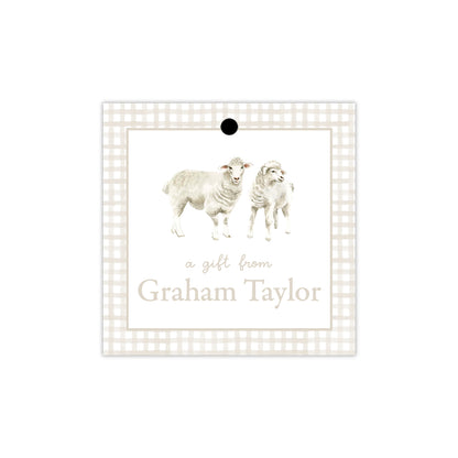 Sheep Gift Tags