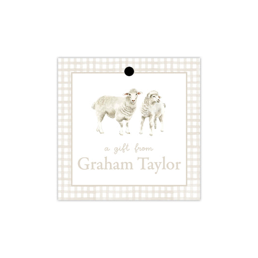 Sheep Gift Tags