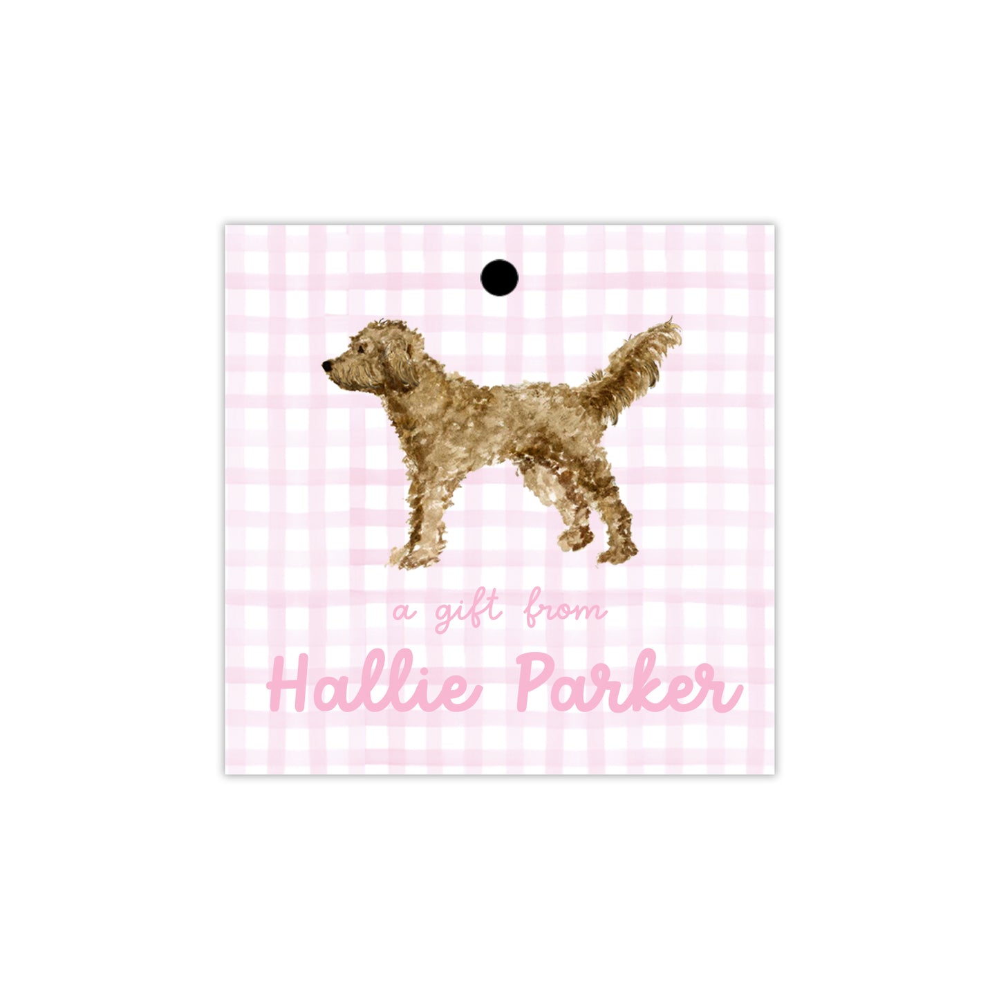 Golden Doodle Gift Tags