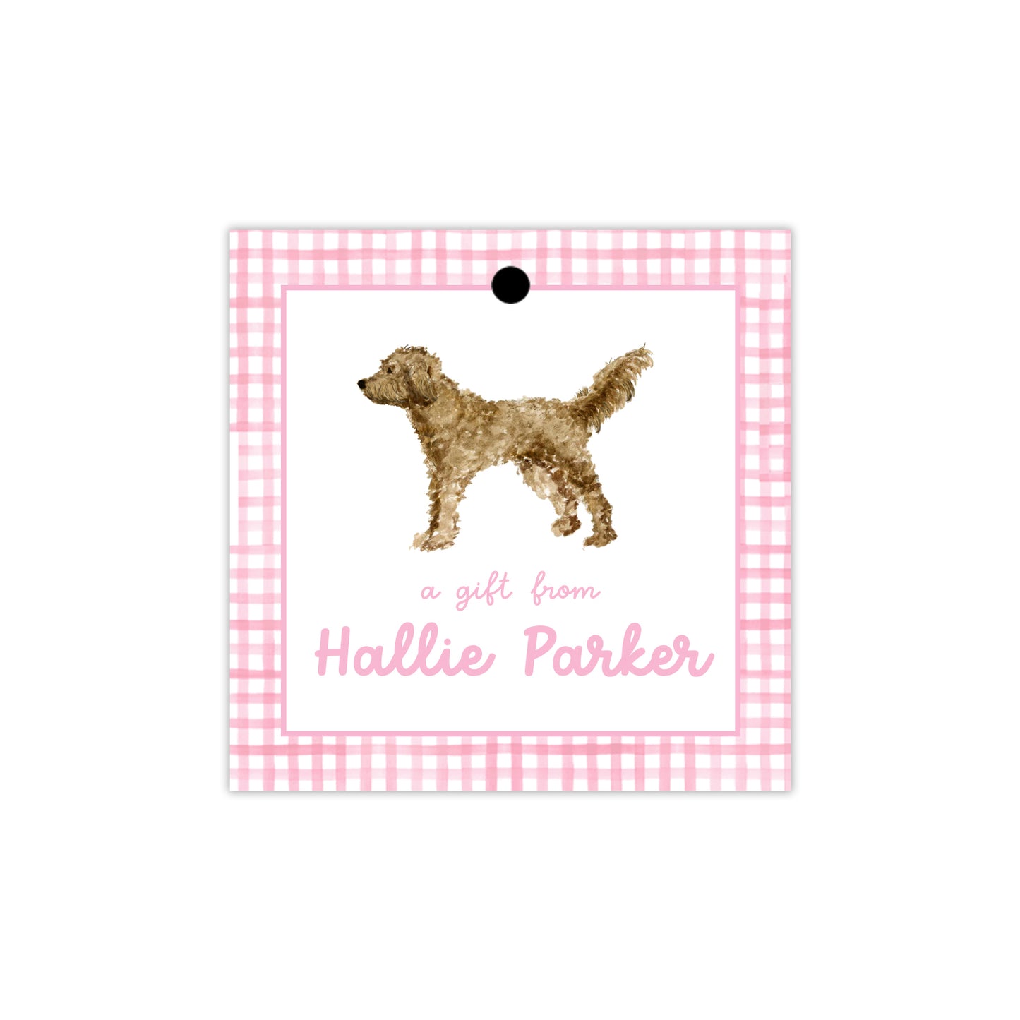 Golden Doodle Gift Tags