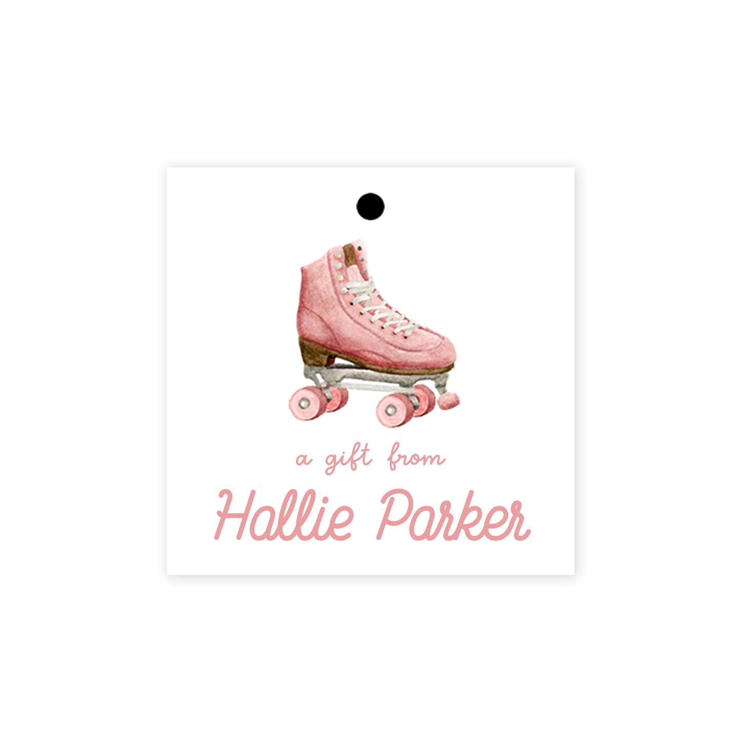 Roller Skates Gift Tags