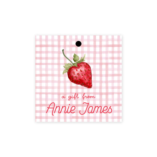 Strawberry Gift Tags