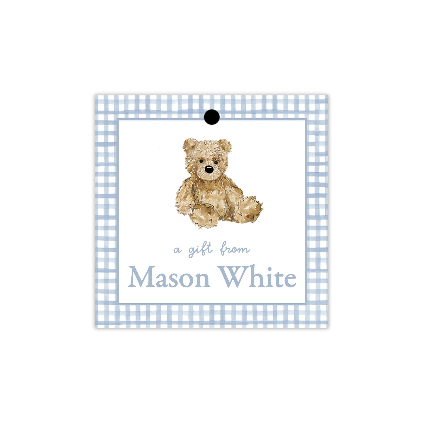 Teddy Bear Gift Tags