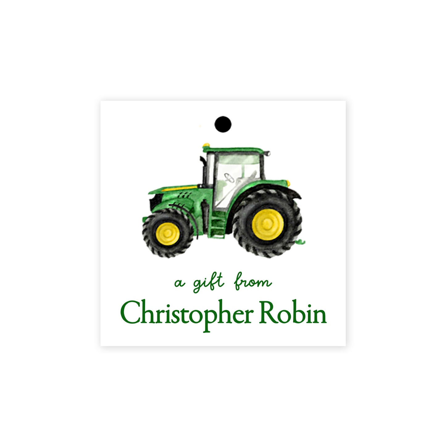 Tractor Gift Tags