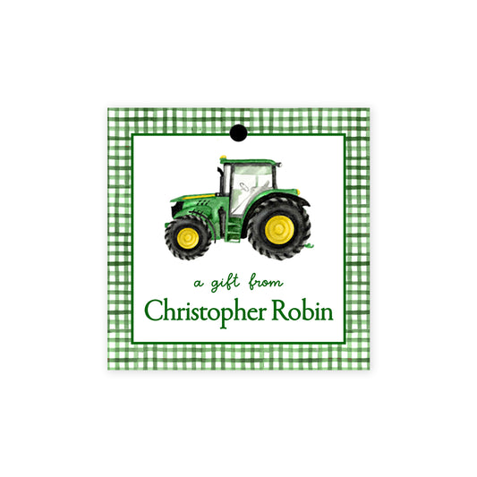 Tractor Gift Tags