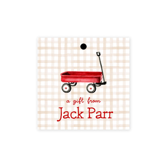 Wagon Gift Tags