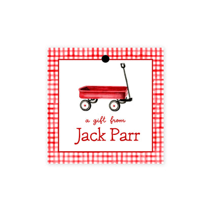Wagon Gift Tags