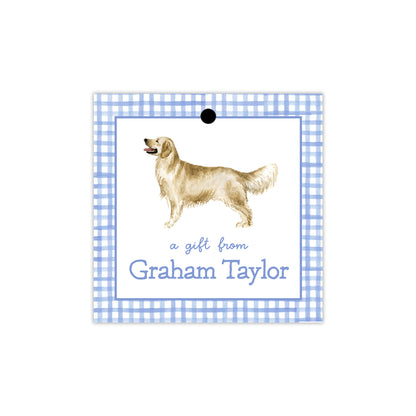 Golden Retriever Gift Tags