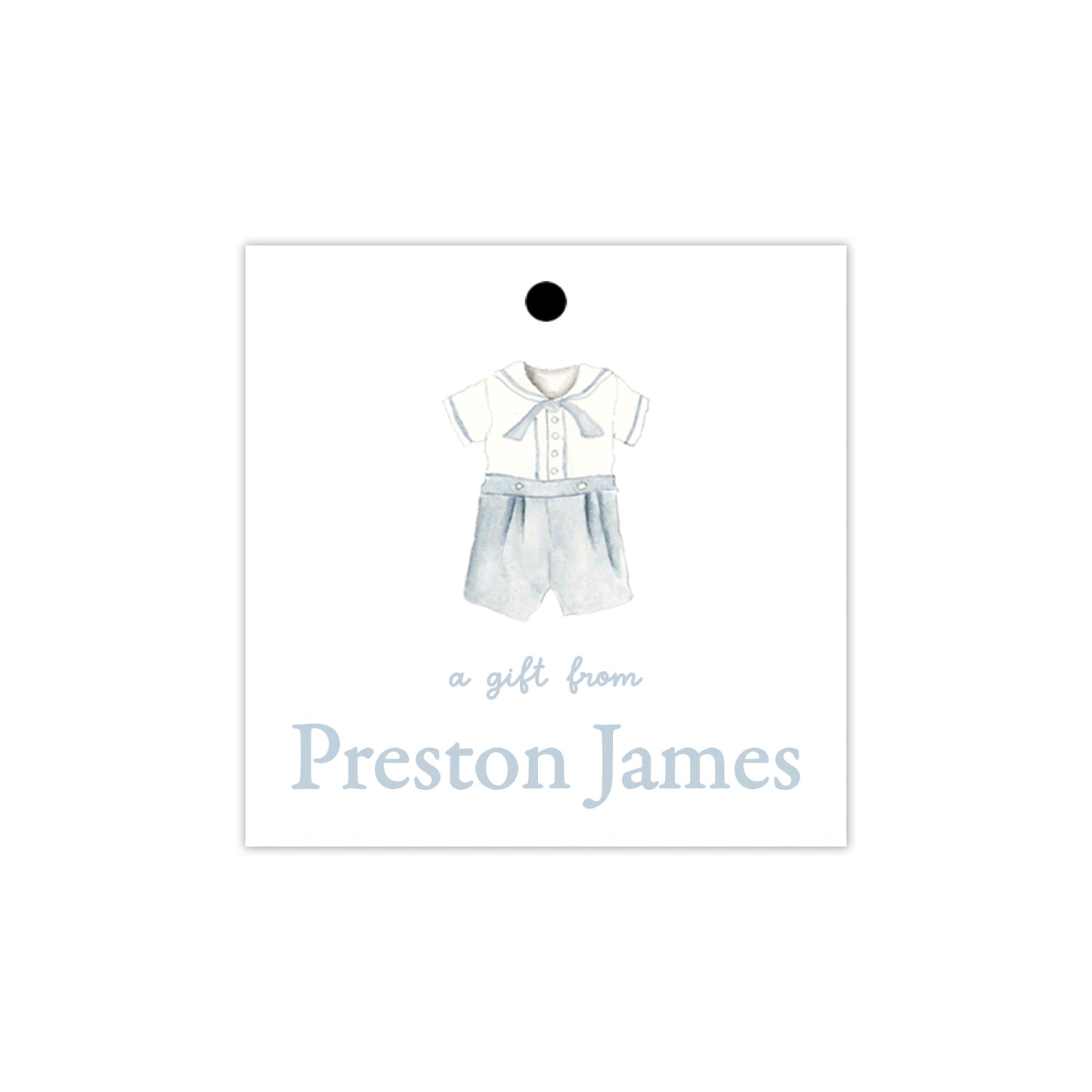 Heirloom Suit Gift Tags