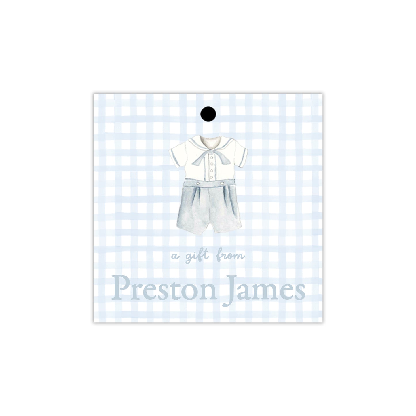 Heirloom Suit Gift Tags