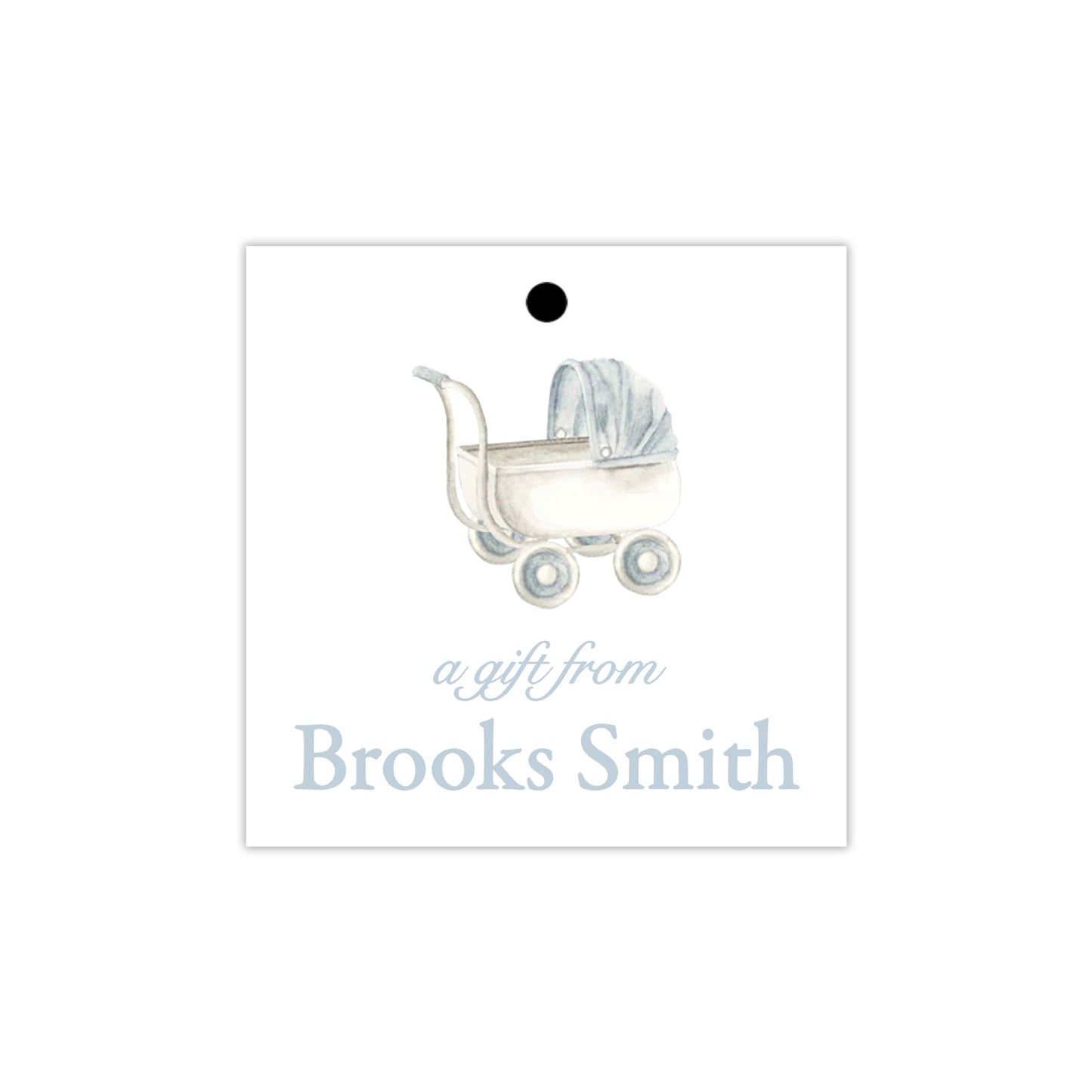 Pram Gift Tags