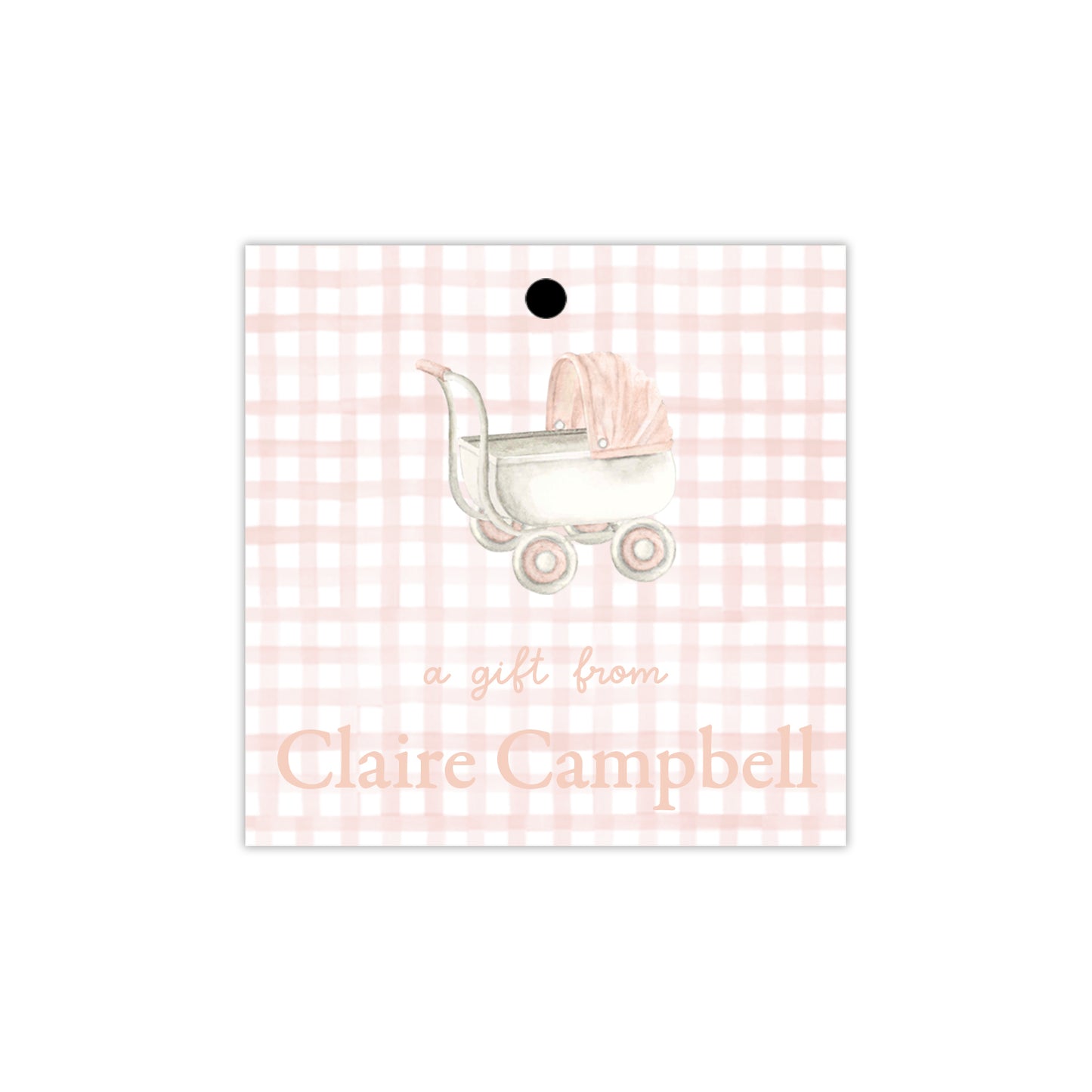 Pram Gift Tags