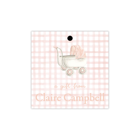 Pram Gift Tags
