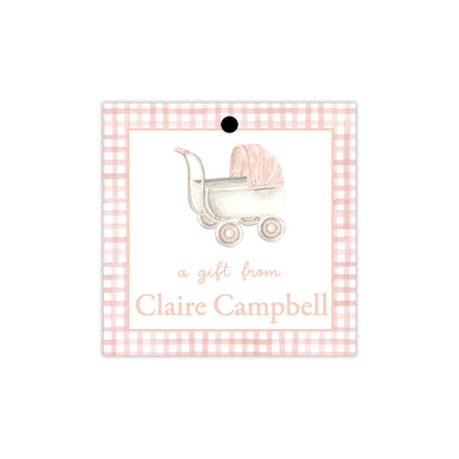 Pram Gift Tags