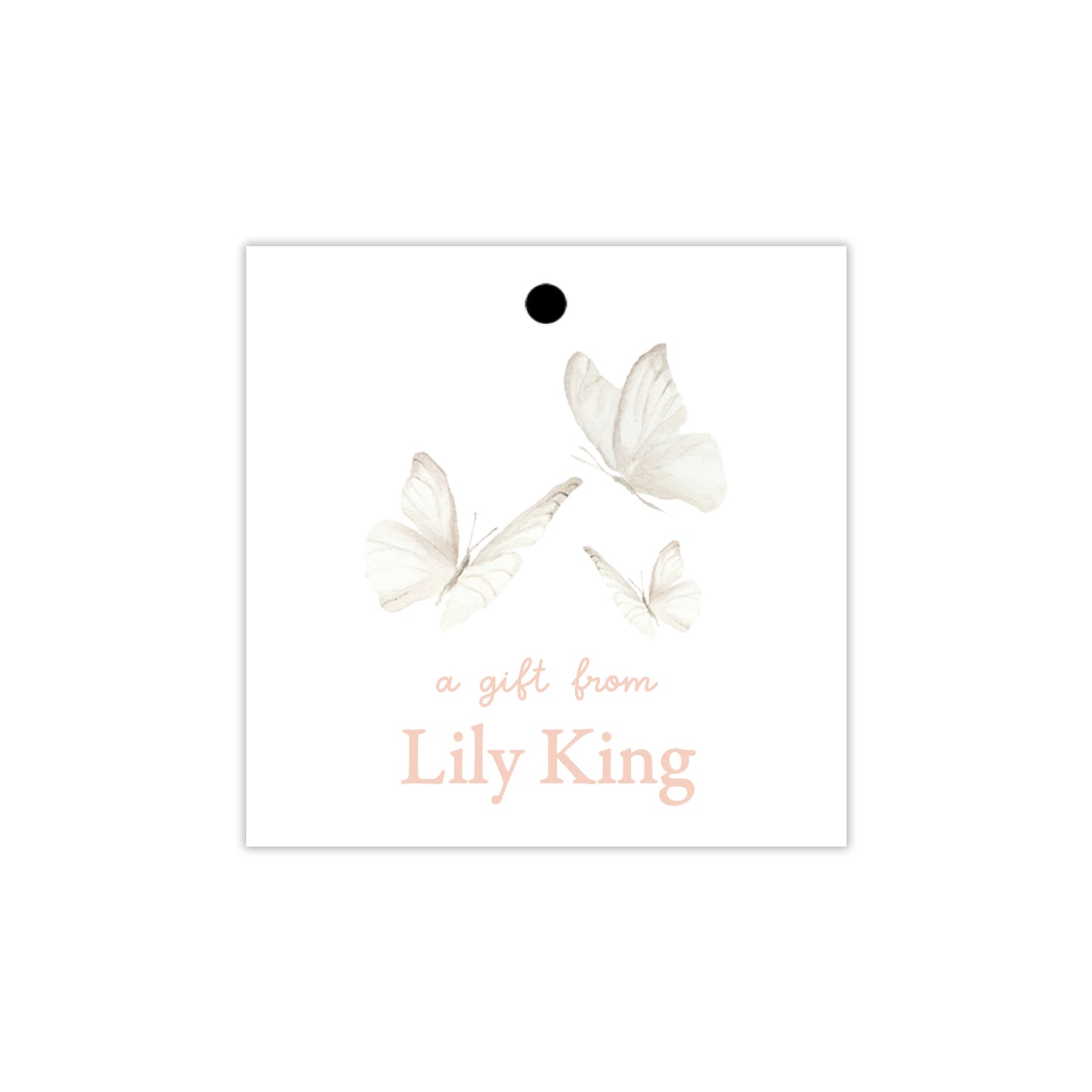 Butterflies Gift Tags