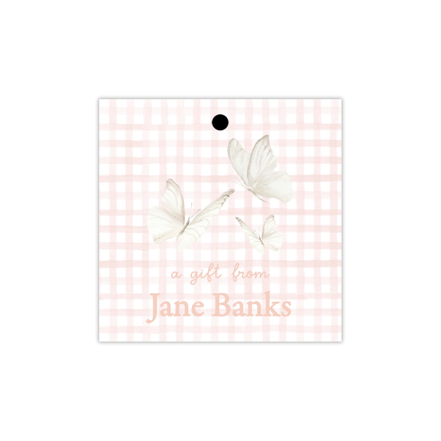 Butterflies Gift Tags