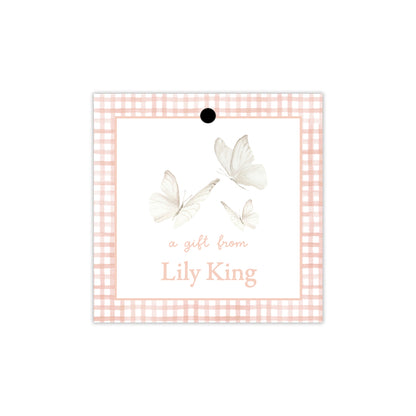 Butterflies Gift Tags