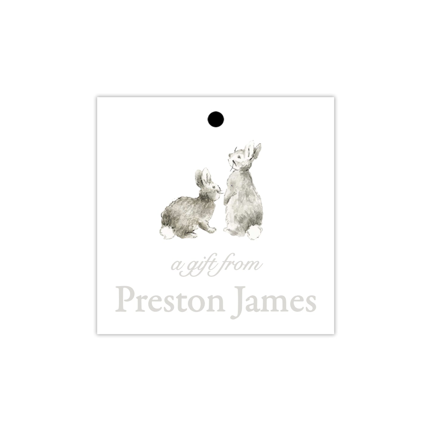 Bunnies Gift Tags