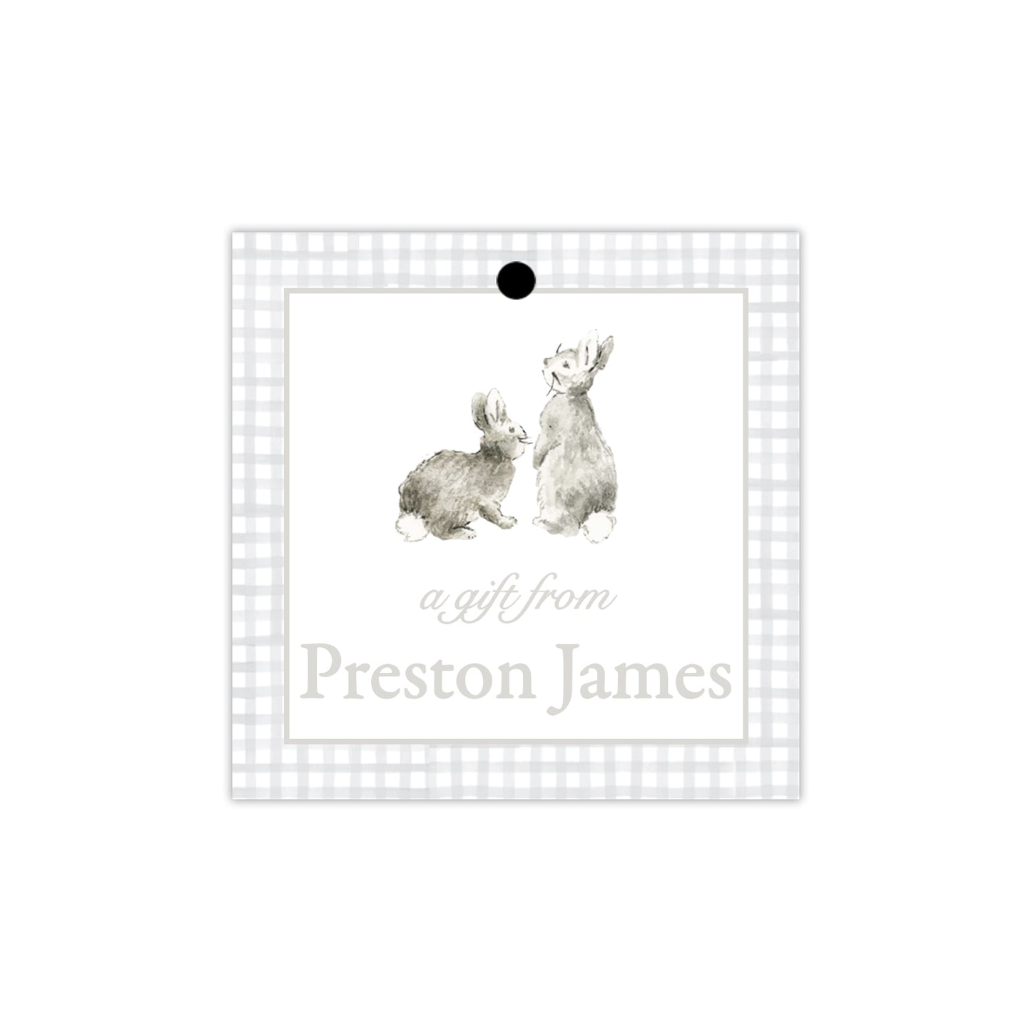 Bunnies Gift Tags