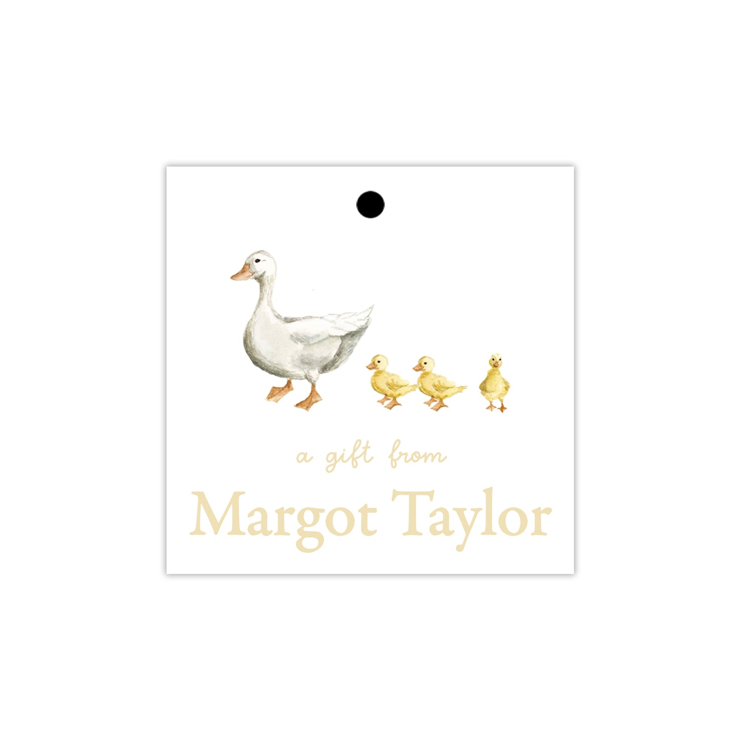 Ducklings Gift Tags