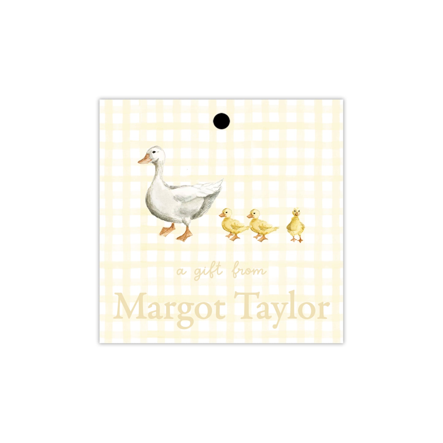 Ducklings Gift Tags