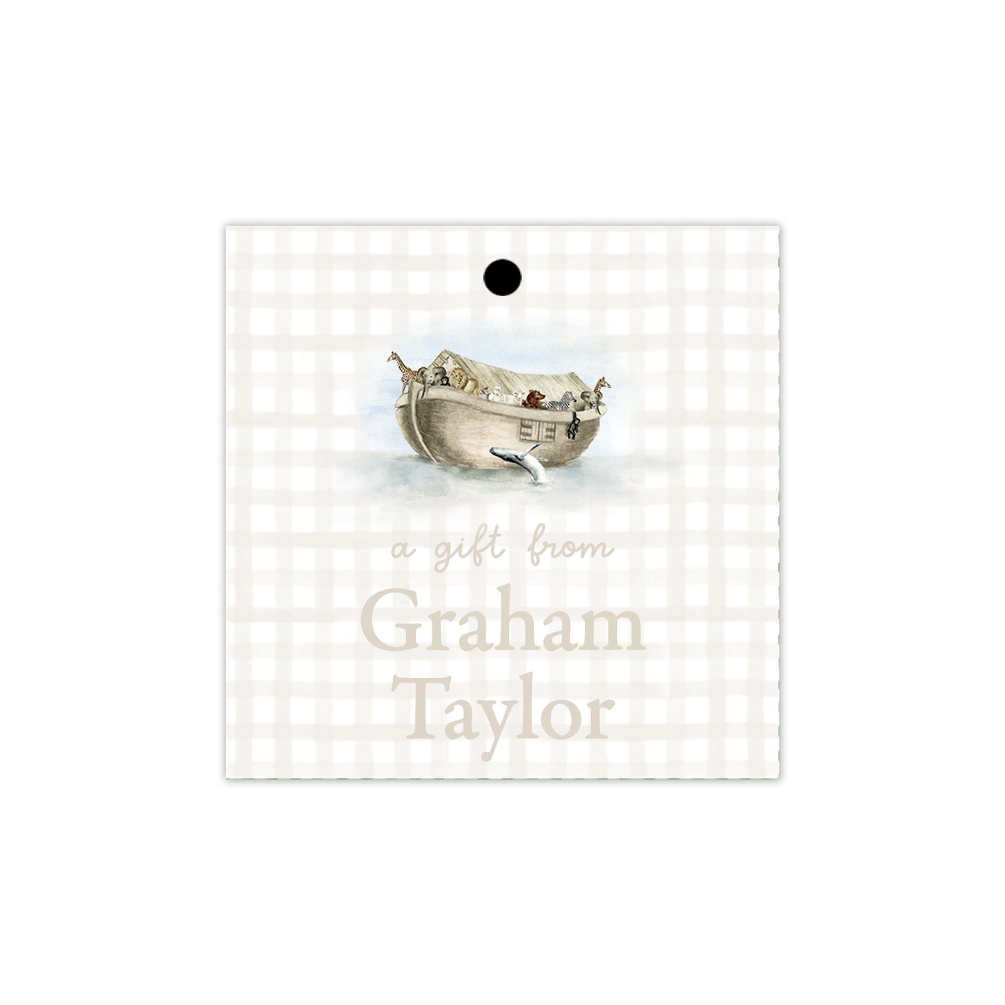 Noah's Ark Gift Tags