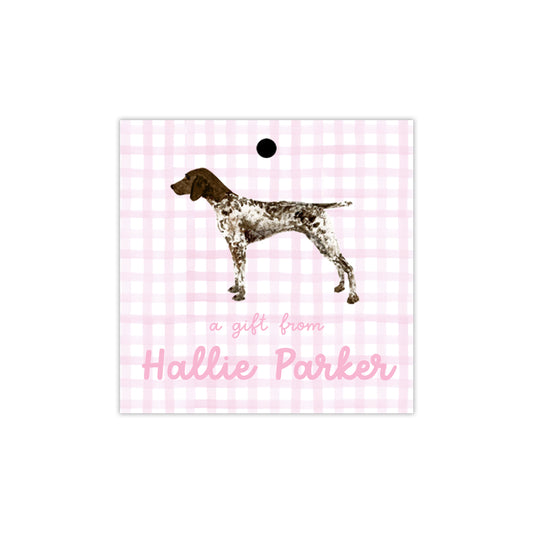 German Shorthair Pointer Gift Tags
