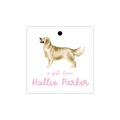 Golden Retriever Gift Tags