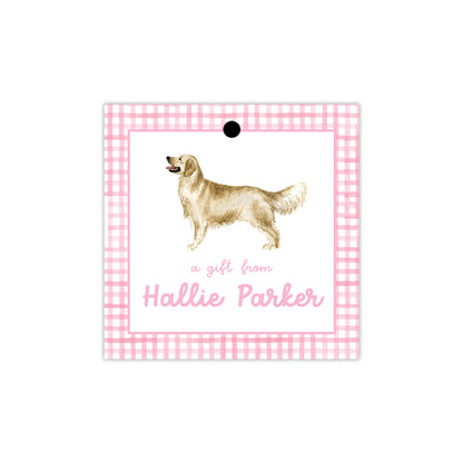 Golden Retriever Gift Tags