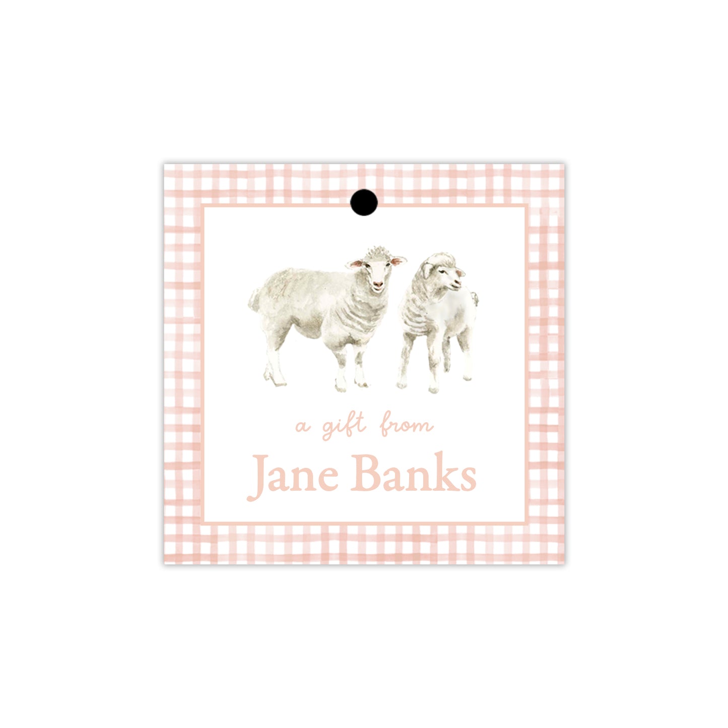 Sheep Gift Tags
