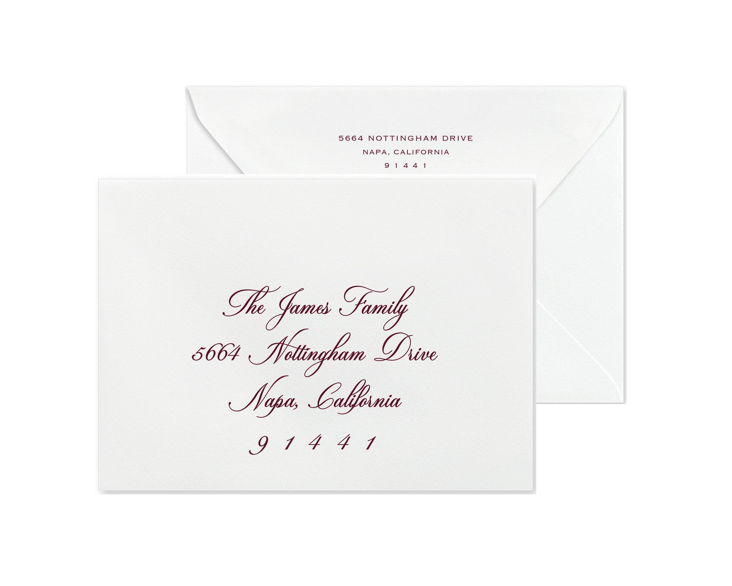 Joy to the World Christmas Cards - Mauve