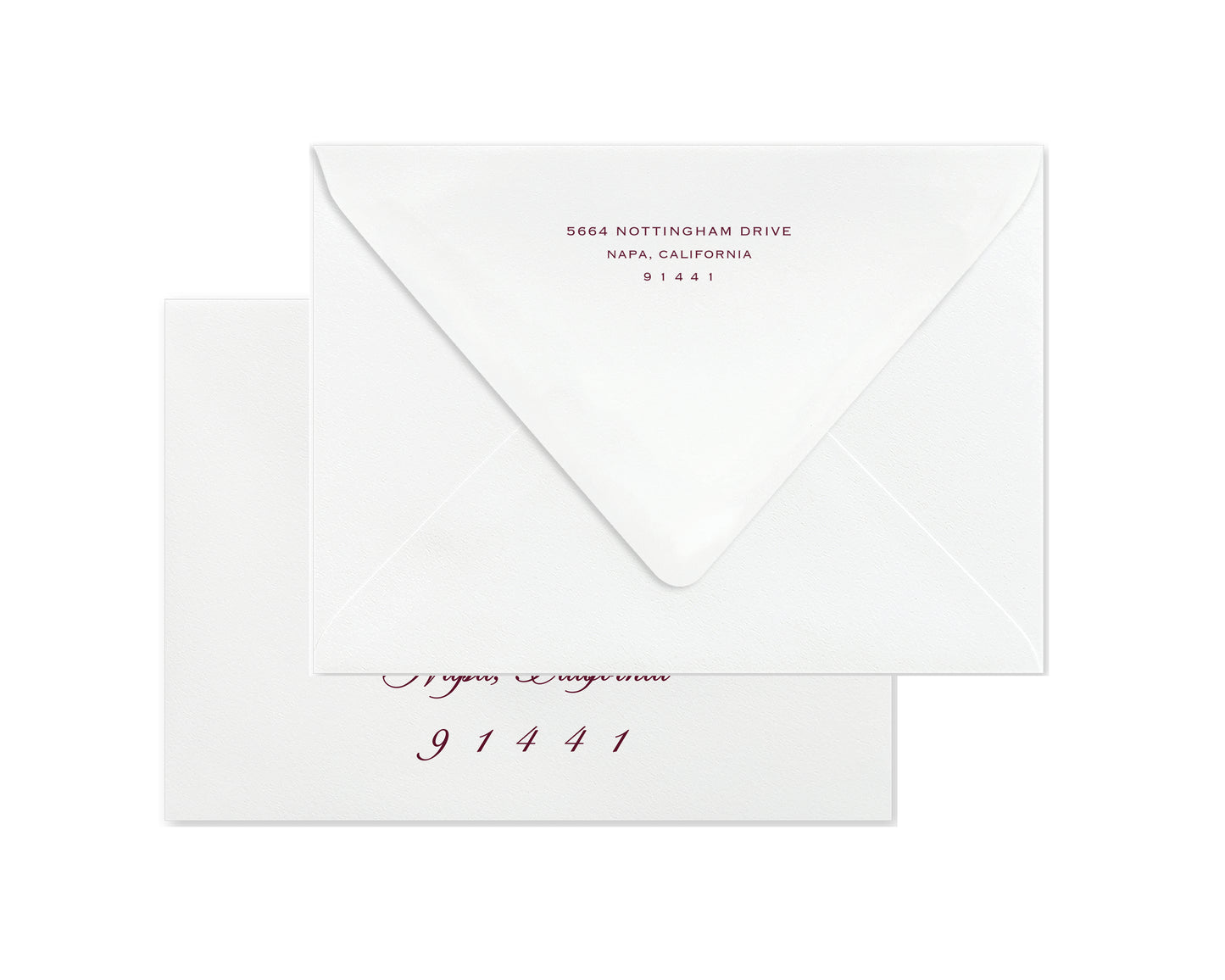 Joy to the World Christmas Cards - Mauve