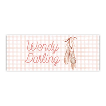 Ballet Slippers Water Resistant Labels
