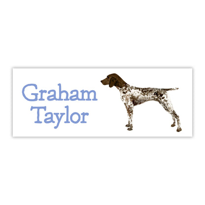 German Shorthair Pointer Water Resistant Labels