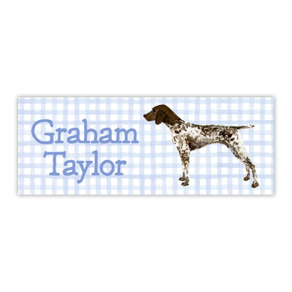 German Shorthair Pointer Water Resistant Labels