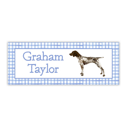 German Shorthair Pointer Water Resistant Labels
