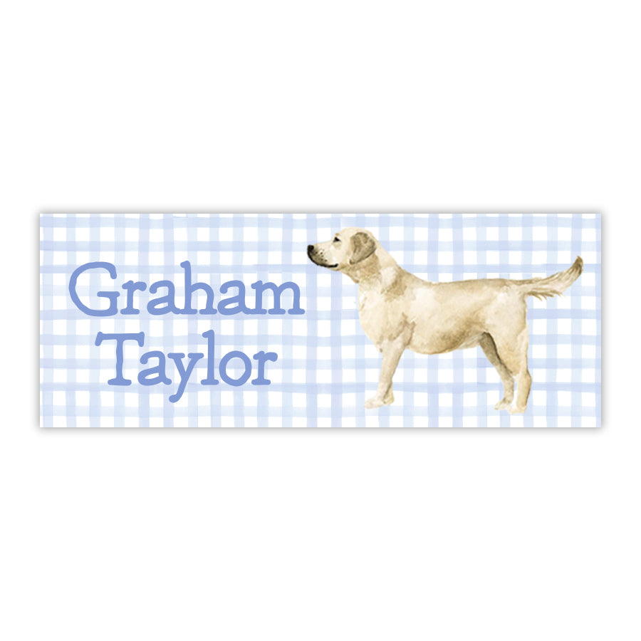 Yellow Labrador Retriever Labels