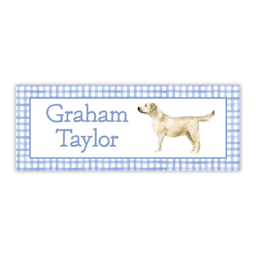 Yellow Labrador Retriever Labels