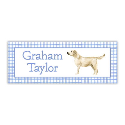 Yellow Labrador Retriever Labels