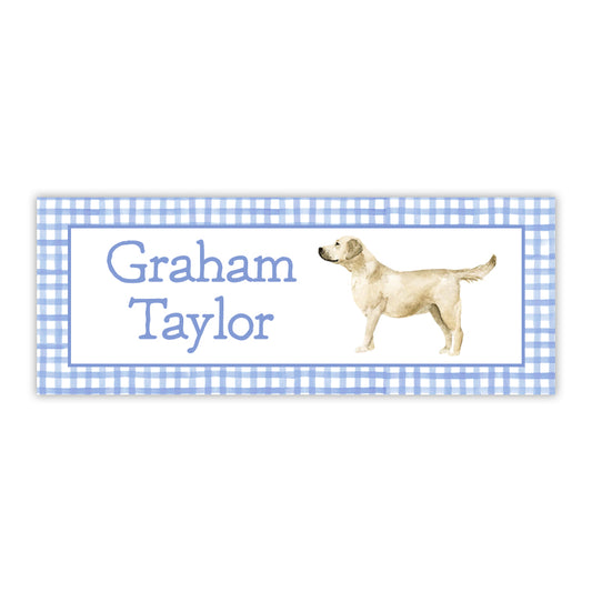 Yellow Labrador Retriever Labels