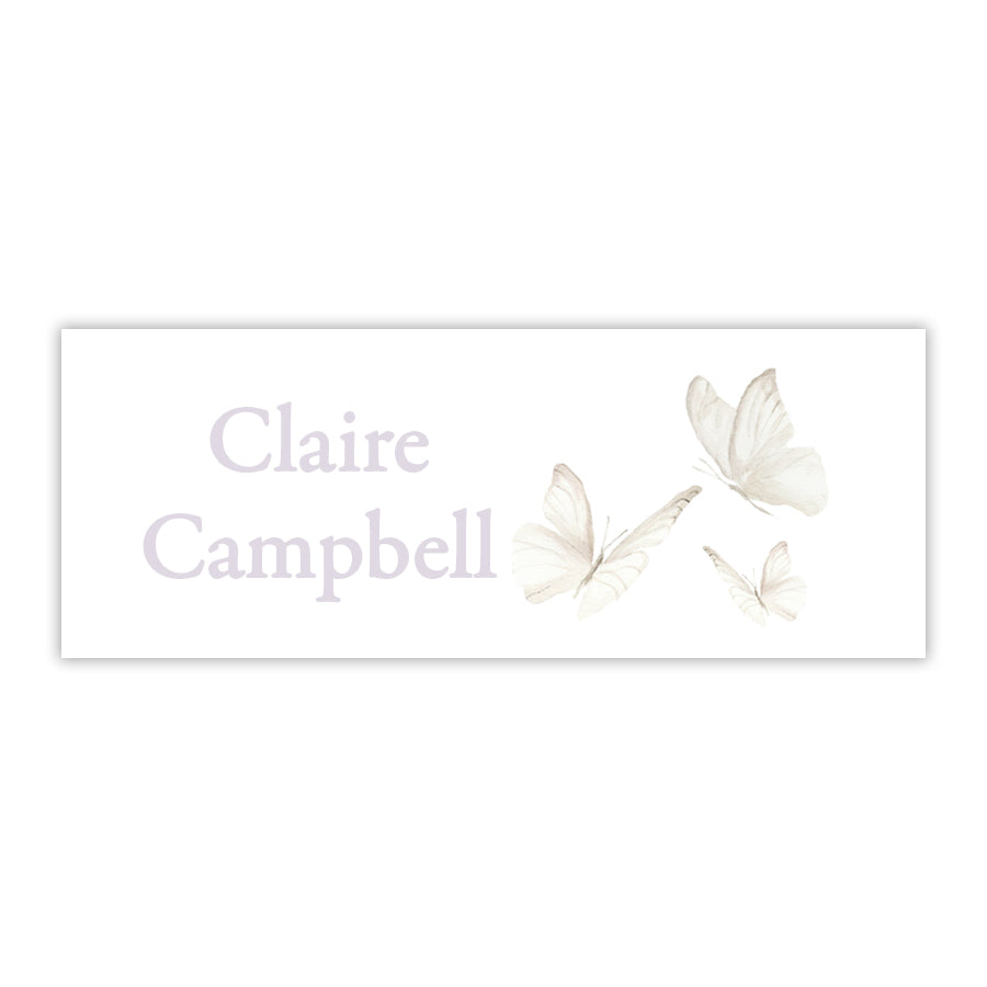 Butterflies Labels