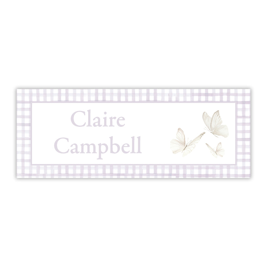Butterflies Labels
