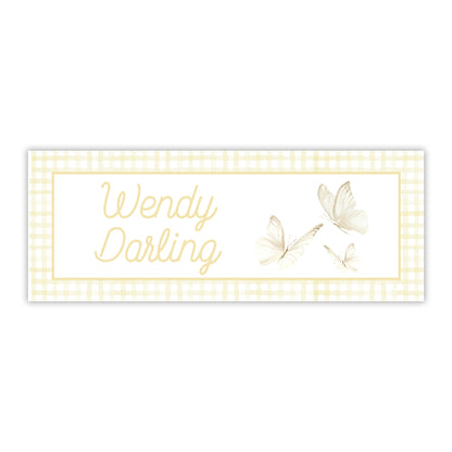 Butterfly Water Resistant Labels