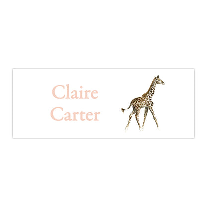 Giraffe Labels