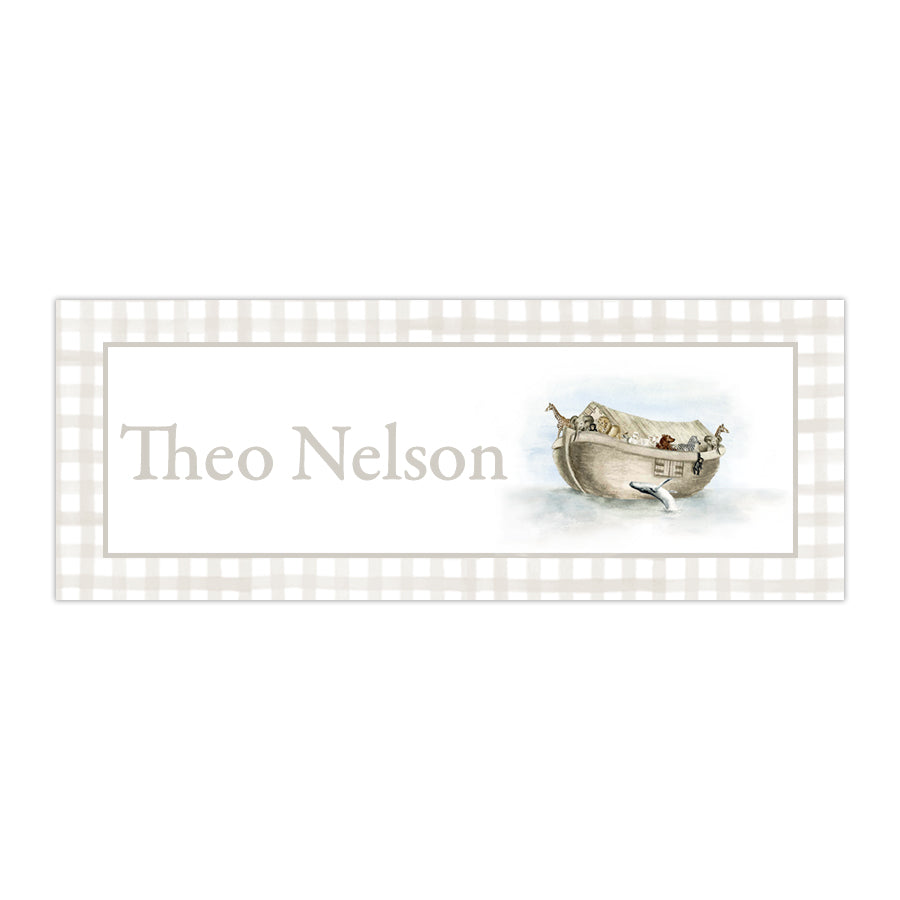 Noah's Ark Labels